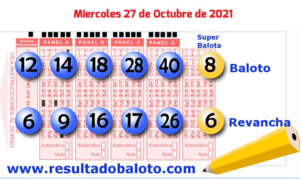 Baloto del 2021-10-27
