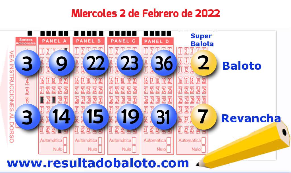 Baloto del 2022-02-02