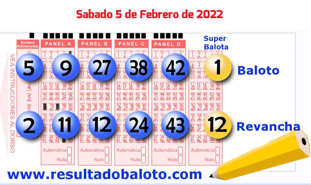Baloto del 2022-02-05