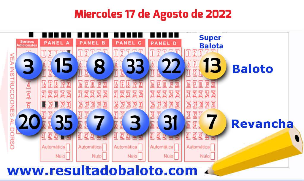 Baloto del 2022-08-17