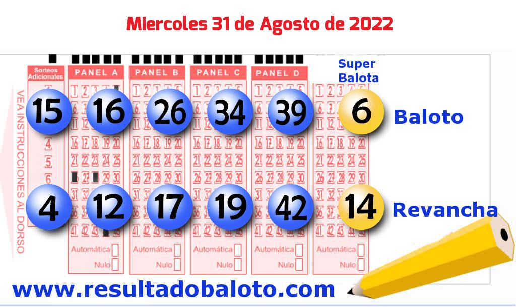 Baloto del 2022-08-31