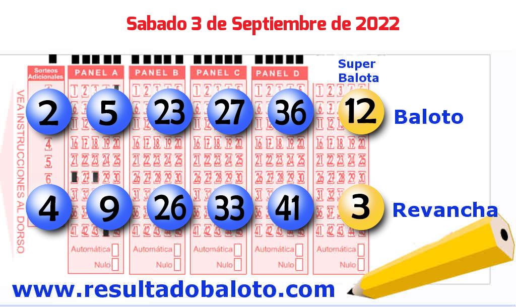 Baloto del 2022-09-03