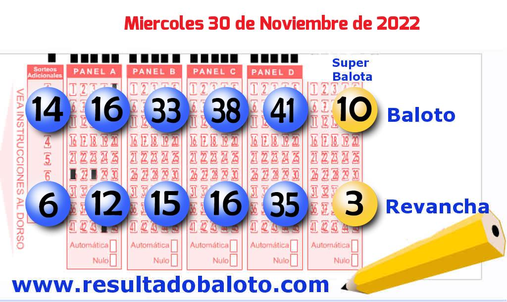 Baloto del 2022-11-30